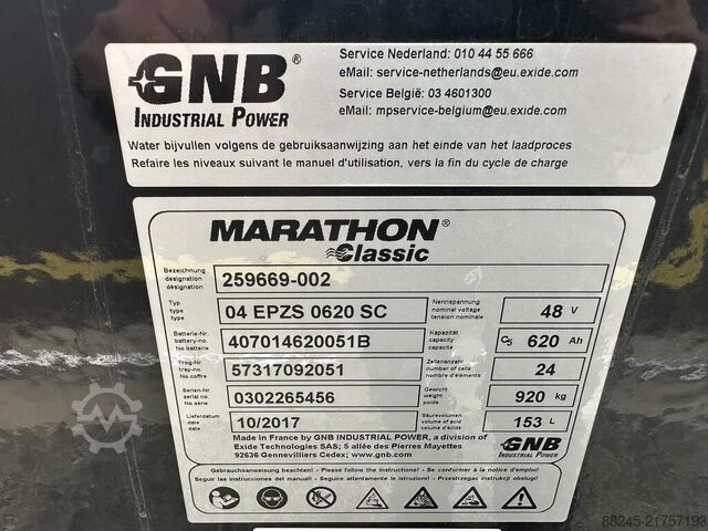 Außen-Reachtruck BT RRE160HR mit RAVAS Wiegesystem BT RRE160HR