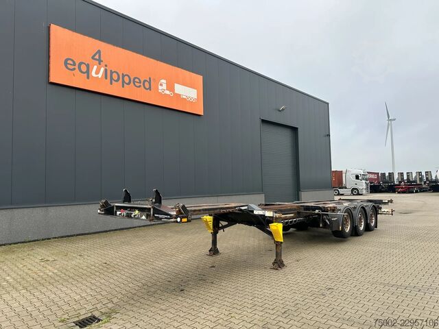 Container transportation D-TEC FLEXITRAILER TRACTION / ADR / SAF + discbrakes ...