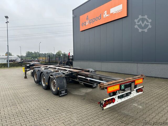 Container transportation D-TEC FLEXITRAILER TRACTION / ADR / SAF + discbrakes ...