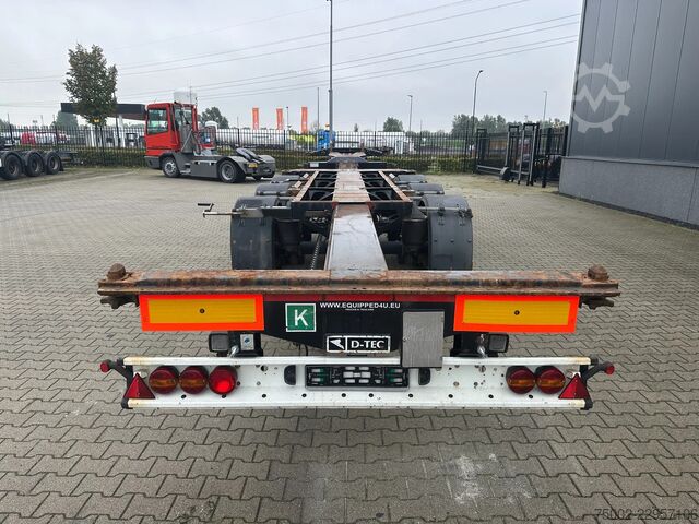 Container transportation D-TEC FLEXITRAILER TRACTION / ADR / SAF + discbrakes ...