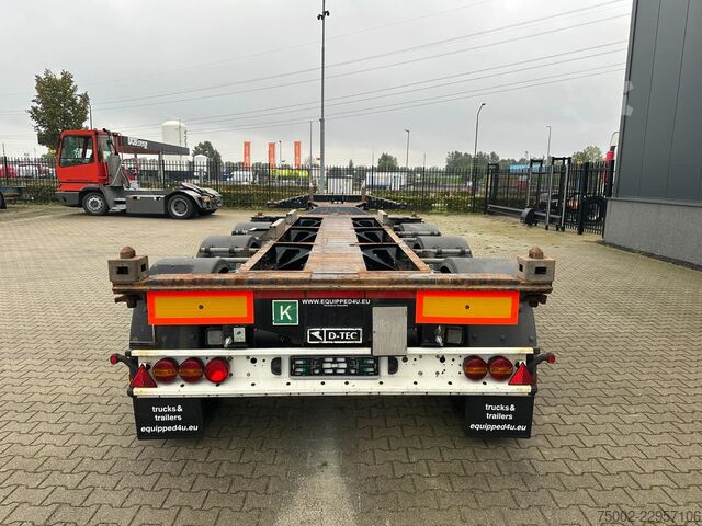 Container transportation D-TEC FLEXITRAILER TRACTION / ADR / SAF + discbrakes ...