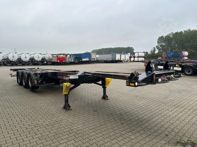 Container transportation D-TEC FLEXITRAILER TRACTION / ADR / SAF + discbrakes ...