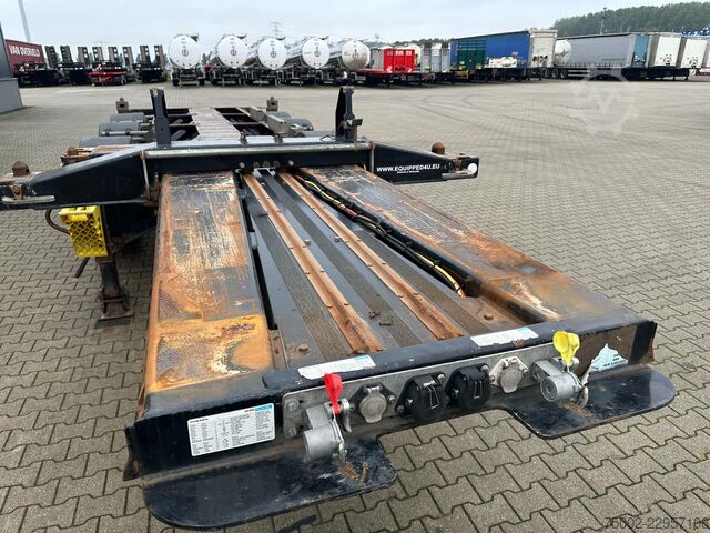 Container transportation D-TEC FLEXITRAILER TRACTION / ADR / SAF + discbrakes ...