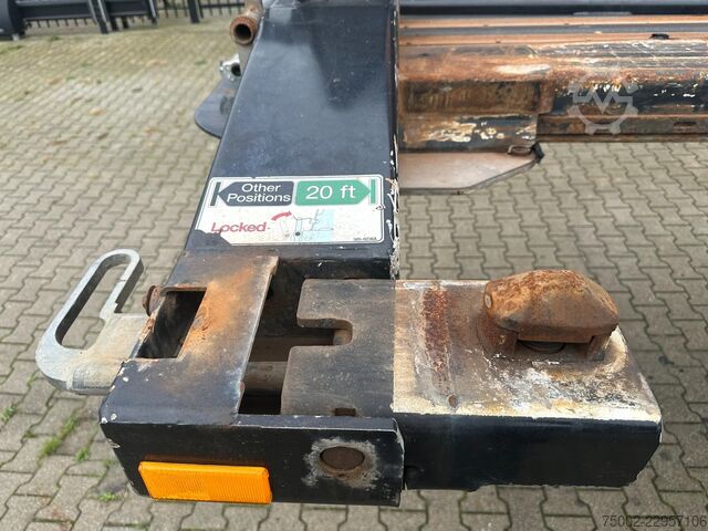Container transportation D-TEC FLEXITRAILER TRACTION / ADR / SAF + discbrakes ...