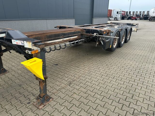 Container transportation D-TEC FLEXITRAILER TRACTION / ADR / SAF + discbrakes ...