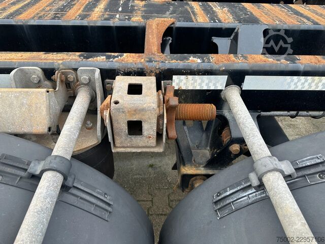 Container transportation D-TEC FLEXITRAILER TRACTION / ADR / SAF + discbrakes ...