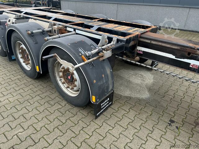 Container transportation D-TEC FLEXITRAILER TRACTION / ADR / SAF + discbrakes ...
