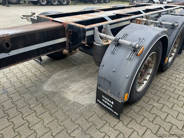 Container transportation D-TEC FLEXITRAILER TRACTION / ADR / SAF + discbrakes ...