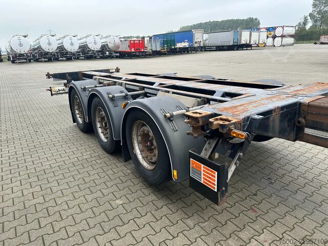 Container transportation D-TEC FLEXITRAILER TRACTION / ADR / SAF + discbrakes ...