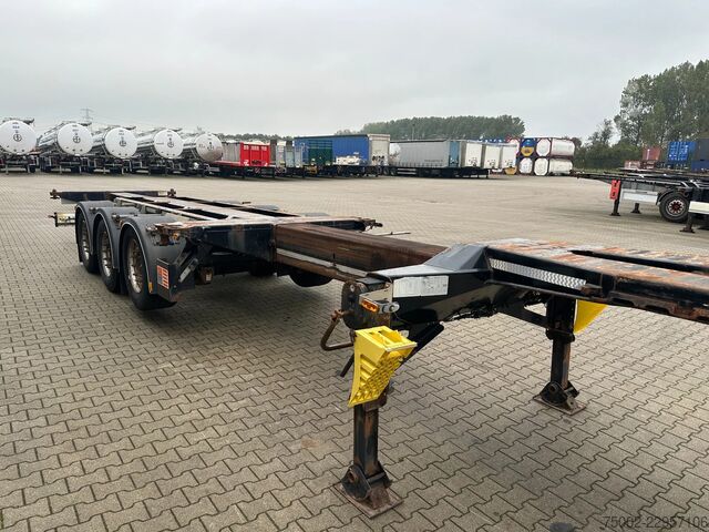 Container transportation D-TEC FLEXITRAILER TRACTION / ADR / SAF + discbrakes ...