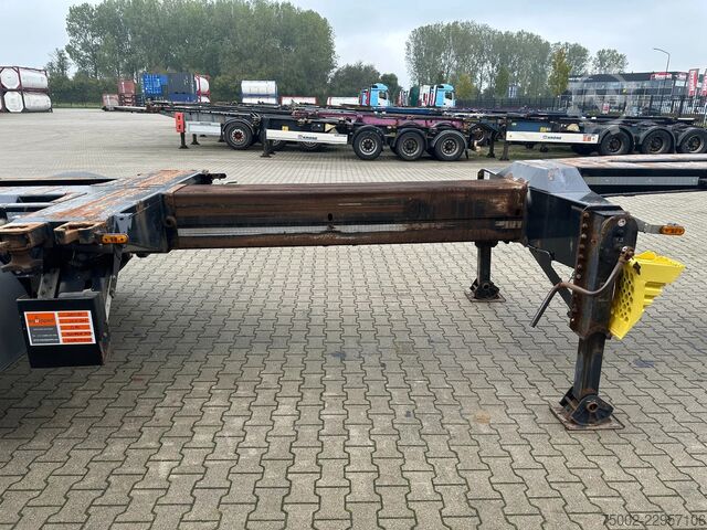 Container transportation D-TEC FLEXITRAILER TRACTION / ADR / SAF + discbrakes ...