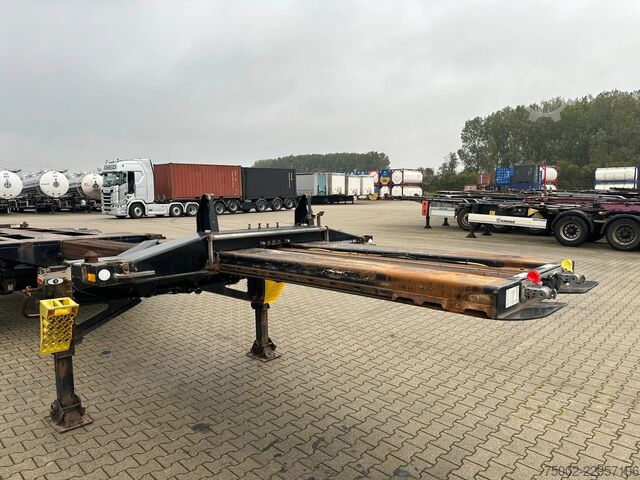 Container transportation D-TEC FLEXITRAILER TRACTION / ADR / SAF + discbrakes ...
