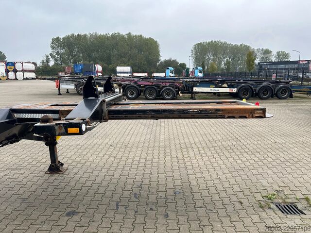 Container transportation D-TEC FLEXITRAILER TRACTION / ADR / SAF + discbrakes ...