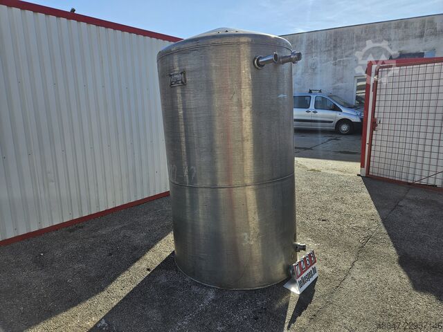 Storage tank 2500l stainless steel  