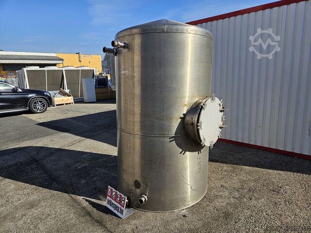 Storage tank 2500l stainless steel  