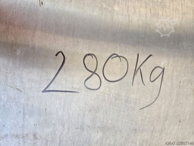 Storage tank 2500l stainless steel  