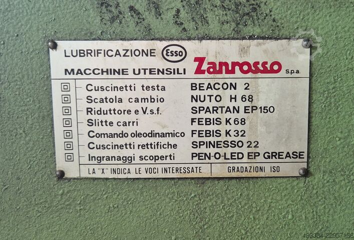 Engine reconditioning machine Zanrosso ESA 12