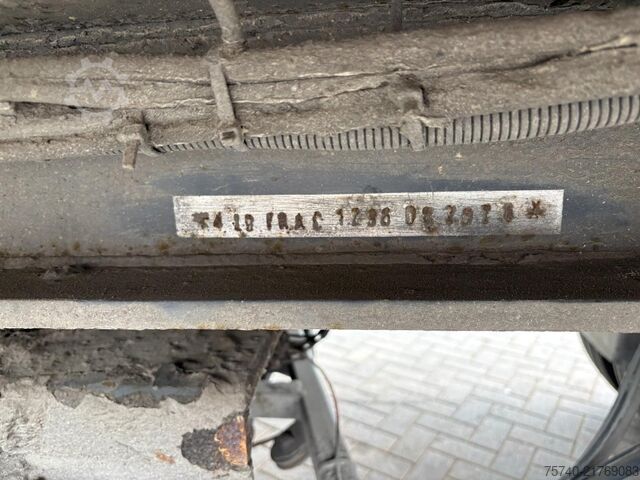 Box body Tracon Uden T0 S 1220 + STUURAS + LOADLIFT