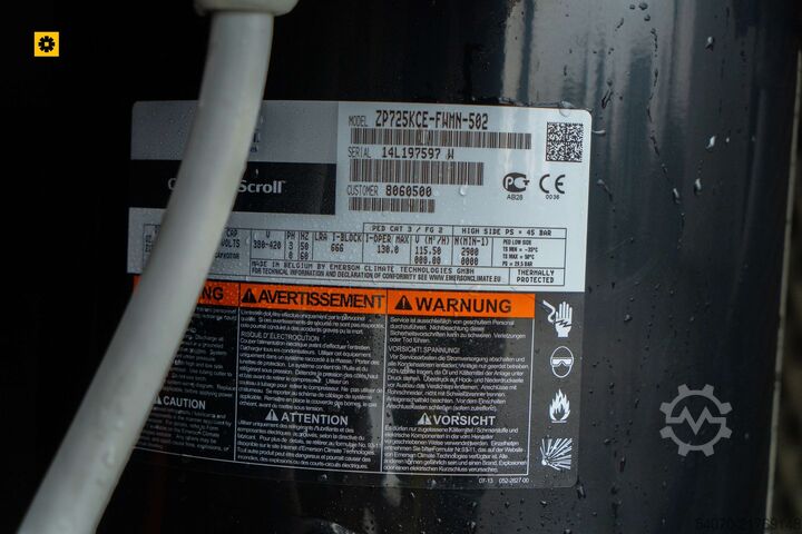 Chiller Used Industrial Chiller AERMEC - 634 kW | With warranty