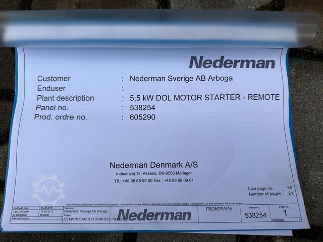 Nederman welding fume extractor Nederman FMC-4L