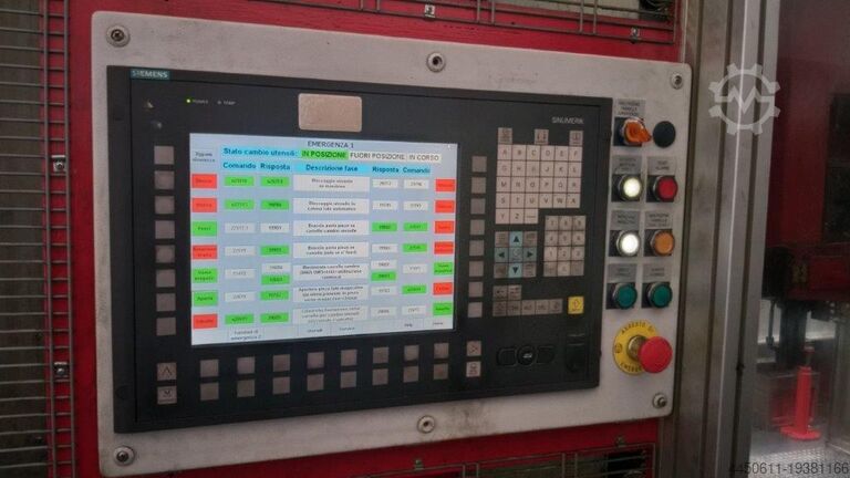 Mobile Portalfräsmaschine vom Typ Gantry Pietro Carnaghi UNIMILL 37A