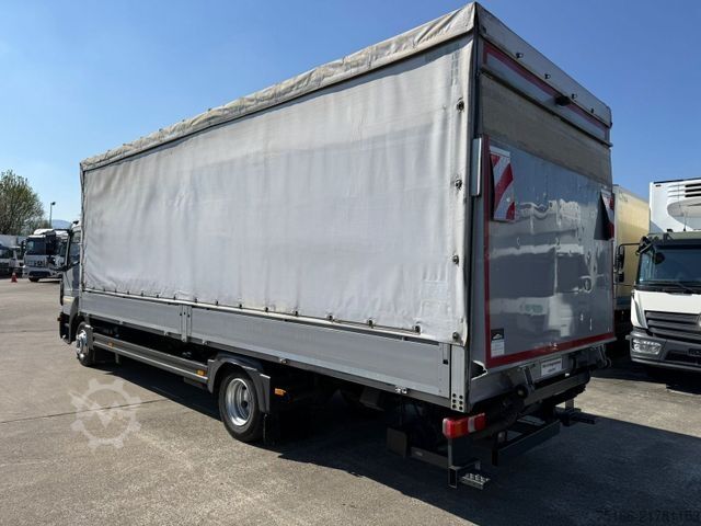 LKW mit Pritsche & Plane MERCEDES-BENZ ATEGO 818 / 918 L Plane 7,1 m EDSCHA * LBW 1 to.