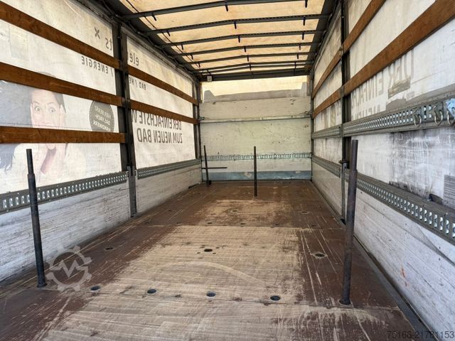 LKW mit Pritsche & Plane MERCEDES-BENZ ATEGO 818 / 918 L Plane 7,1 m EDSCHA * LBW 1 to.