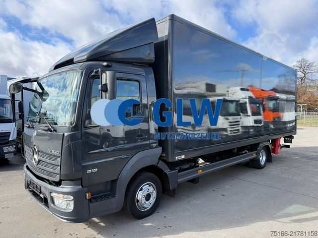 Box van MERCEDES-BENZ ATEGO 818 L Koffer 7,20 m LBW 1 T*SEITENTÜR