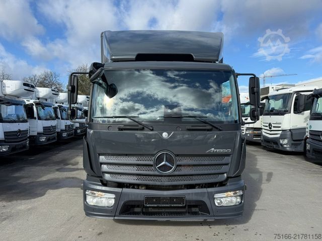 Box van MERCEDES-BENZ ATEGO 818 L Koffer 7,20 m LBW 1 T*SEITENTÜR