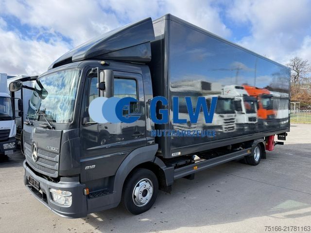 Box van MERCEDES-BENZ ATEGO 818 L Koffer 7,20 m LBW 1 T*SEITENTÜR