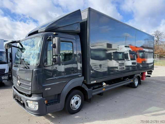 Box van MERCEDES-BENZ ATEGO 818 L Koffer 7,20 m LBW 1 T*SEITENTÜR