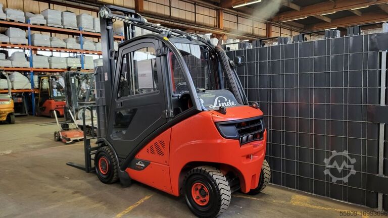 Treibgasstapler Linde H25T-02 // Triplex //  6460mm HH