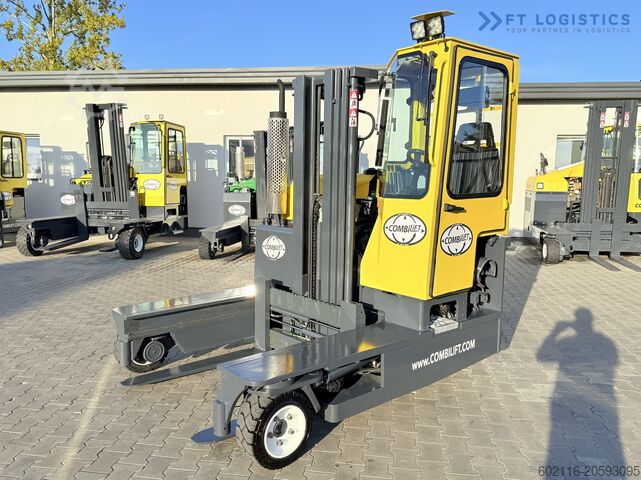 Four-way forklift Combilift C3000 GAS TRIPLEX 4900 FREE LIFT CABIN