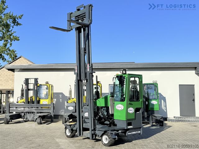 Four-way forklift Combilift C3500 DIESEL DUPLEX 4100 FREE LIFT CABIN