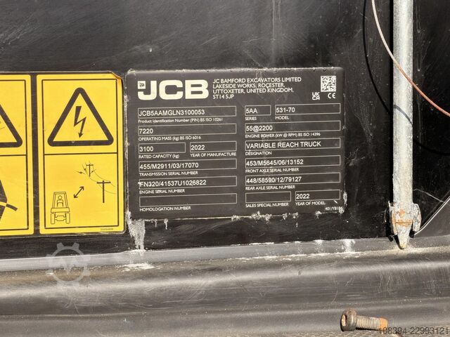 JCB 531-70 Telehandler JCB 531-70 Telehandler