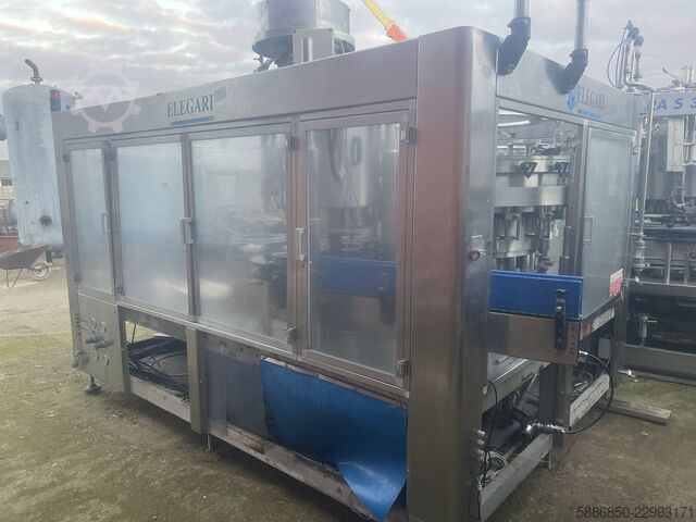 Isojet 20-20-4 monoblock filling machine Melegari ISOJET 20204