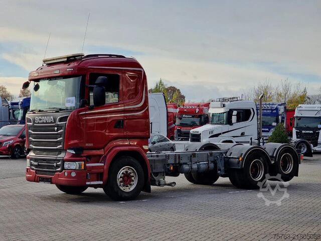 Chassis with cab Scania R520 V8 6x2 Chassis - 4.50 WB - Euro 6 - Full air