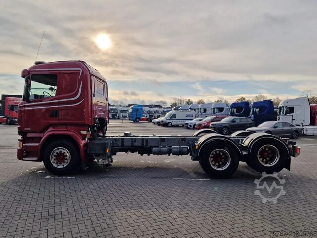 Chassis with cab Scania R520 V8 6x2 Chassis - 4.50 WB - Euro 6 - Full air