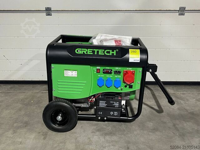 GRETTECH power generator GRETTECH JLP6500GT