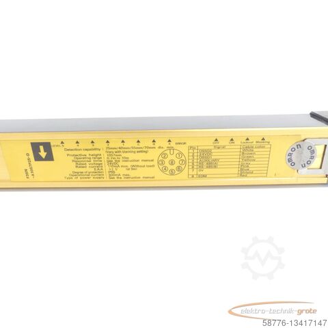 Komponente Omron F3SN-A1057P25-D Lichtvorhang - Empfänger SN:D0611202A