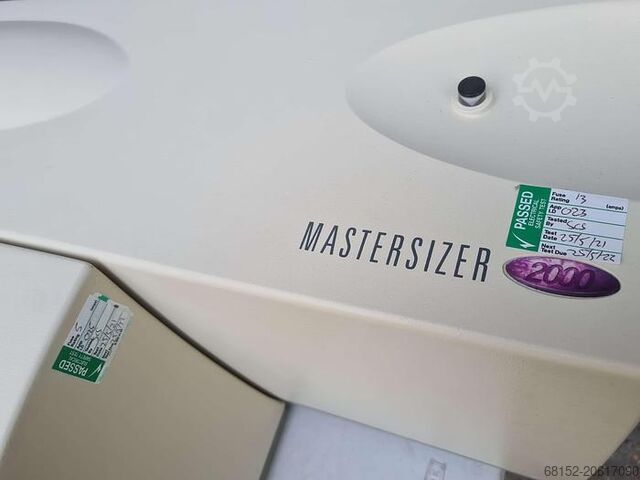 Malvern Instruments Multisizer APA2000 Particle Counter Malvern Instruments APA2000