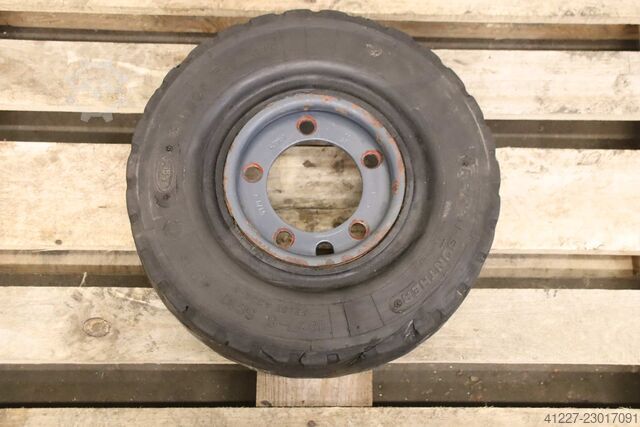 Solid rubber tires, 2 pieces ROTA / Reifen Günther 18x7-8  4.33 R-8