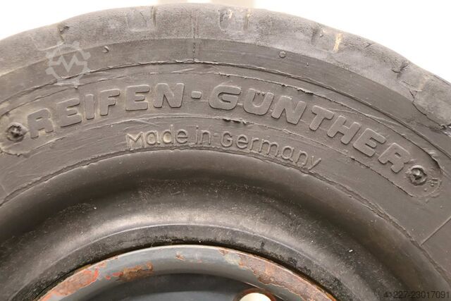 Solid rubber tires, 2 pieces ROTA / Reifen Günther 18x7-8  4.33 R-8