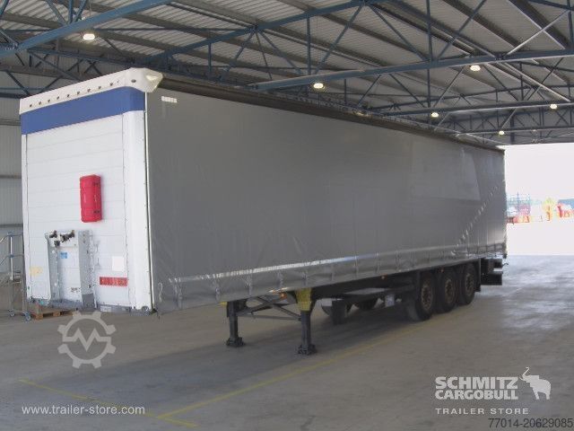 Open semitrailer with tarp Schmitz Cargobull Curtainsider Standard