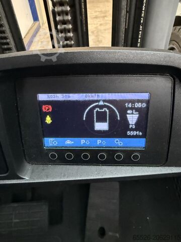 Elektro 4 Rad-Stapler Jungheinrich EFG 430 S / 5591 h / Container