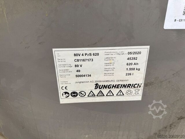 Electric 4-wheel forklift Jungheinrich EFG 430 / 1329 Std.