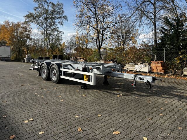 Anhänger-Wechselfahrgestell Möslein BDF  Tandem- BDF- Wechselanhänger - Ladebordwand