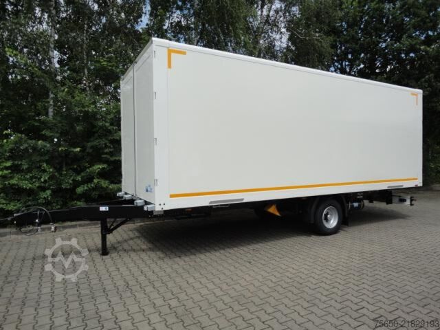 Box trailer Möslein EK 1- D 7,3 1 Achs Kofferanhänger Durchladen, Neufahrzeug
