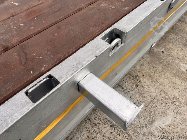 Low loader semitrailer Möslein ST 3  3 Achs Satteltieflader neu