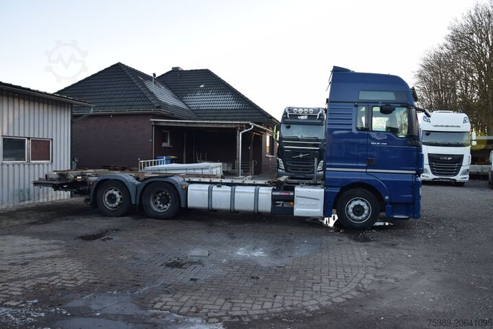 Swap body truck MAN TGX XXL 460 Retarder Standklima MOTORSCHADEN !!!